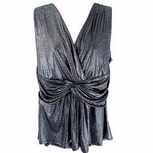 Lane Bryant Shimmer Twist Tank